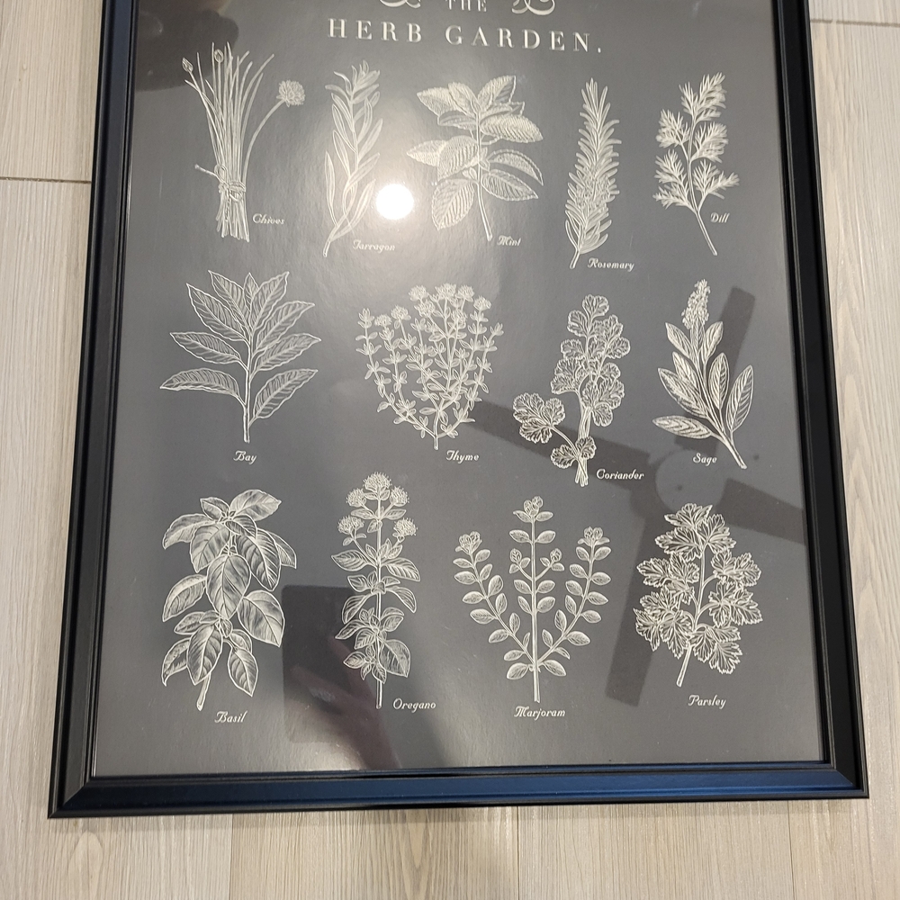 Ikea Herb Garden Botanical Wall Art
